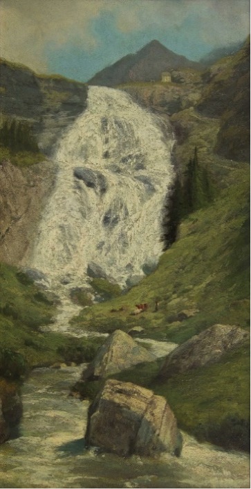 Cascata del Toce, 1890. Federico Ashton