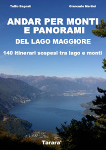 Copertina del libro “Andar per monti e panorami del Lago Maggiore” di Tullio Bagnati e Giancarlo Martini