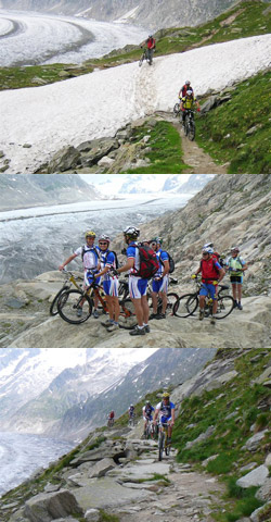 Cicloescursionismo con il CAI Verbano: Fiesch e il ghiacciaio dell’Aletsch (CH)