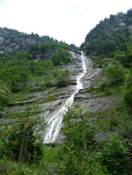 Il CAI Verbano in Valle Antigorio: l'imponente cascata del Rio Alba