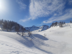 CAI Verbano - Alpe Devero - Pizzo Troggi: Cistella e Diei sullo sfondo