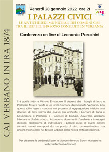 CAI Verbano: "I Palazzi Civici" - Conferenza di Leonardo Parachini