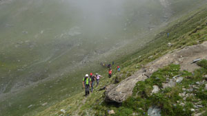 CAI Verbano - Monte Roisetta Punta Sud (m 3324) da Cheneil in Valtournenche: la ripida lunga salita