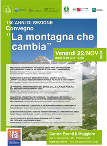 CAI Verbano Intra: Convegno “La montagna che cambia”