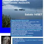 CAI Verbano: Il Grand Tour del Lago Maggiore - Tappa Cannobio - Ascona (CH) insieme a Letteraltura - 14 settembre 2024