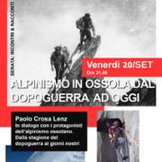 CAI Verbano: Alpinismo in Ossola dal dopoguerra ad oggi - 20 settembre 2024