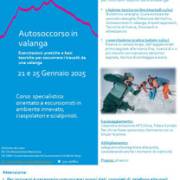 Scuola Intersezionale di Escursionismo Est Monte Rosa: Corso di Autosoccorso in valanga - 21 e 25 gennaio 2025